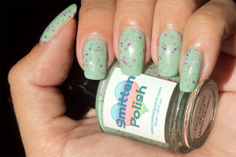 smittenpolish-pinkgoesgoodwithgreen-